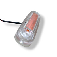 Габаритний LED ліхтар жовтий 12/24V з гумовою основою