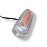 Габаритний LED ліхтар жовтий 12/24V з гумовою основою
