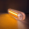 Габаритний LED ліхтар жовтий 12/24V з гумовою основою
