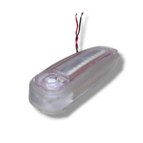 Габаритний LED ліхтар білий 12/24V з гумовою основою