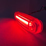 Габаритний LED ліхтар червоний 12/24V з гумовою основою