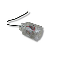 Вставка в ріг прямокутна LED, з прозорим склом
