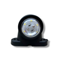 Міні габаритний ліхтар Star 12 LED, 12/24V Біло-Червоний
