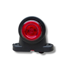Міні габаритний ліхтар Star 12 LED, 12/24V Біло-Червоний