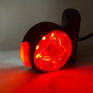 Міні габаритний ліхтар Led, 3-х сторонній біло-червоний 12/24V