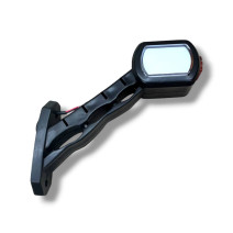 Габаритний ліхтар Neon, 24V 18 см біло-червоний
