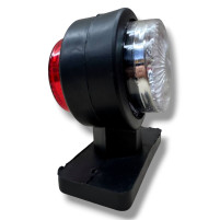 Ріг прямий міні LED 8,5 см 12/24V