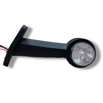 Ріг прямий середній LED 16 см 12/24V