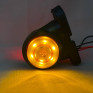 Міні габаритний ліхтар Star 12 LED, 12/24V Жовто-Червоний