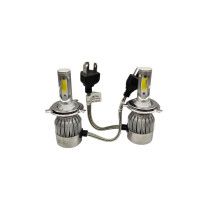 Комплект світлодіодних автоламп T6 H4 2шт LED