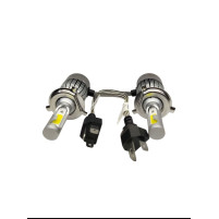 Комплект світлодіодних автоламп T6 H4 2шт LED