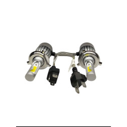 Комплект світлодіодних автоламп T6 H4 2шт LED