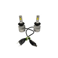 Комплект автомобільних світлодіодних LED ламп із охолодженням S2 H7 LED