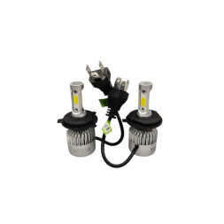 Комплект автомобільних світлодіодних LED ламп із охолодженням S2 H4 LED