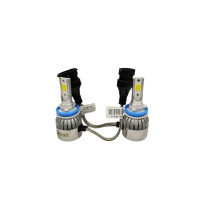 Комплект автомобільних світлодіодних LED ламп H11/H8/H9 LED