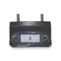 Підсвітка номеру Чорна 12/24В, 4Led, 40506