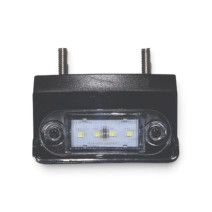 Підсвітка номеру Чорна 12/24В, 4Led, 40506